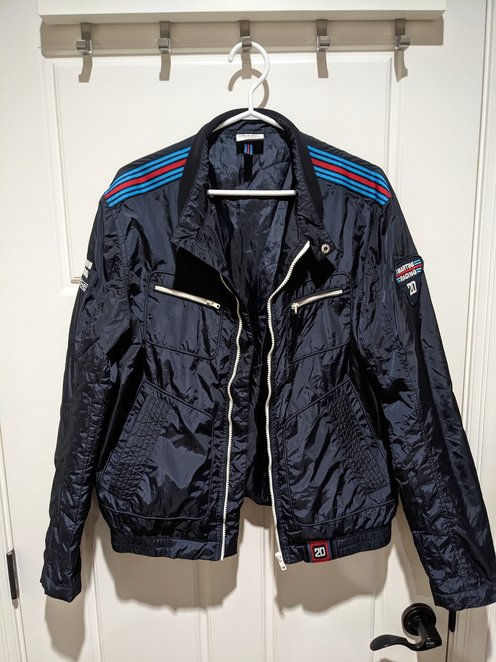 Men's windbreaker jacket Martini Racing blue Porsche Design WAP573